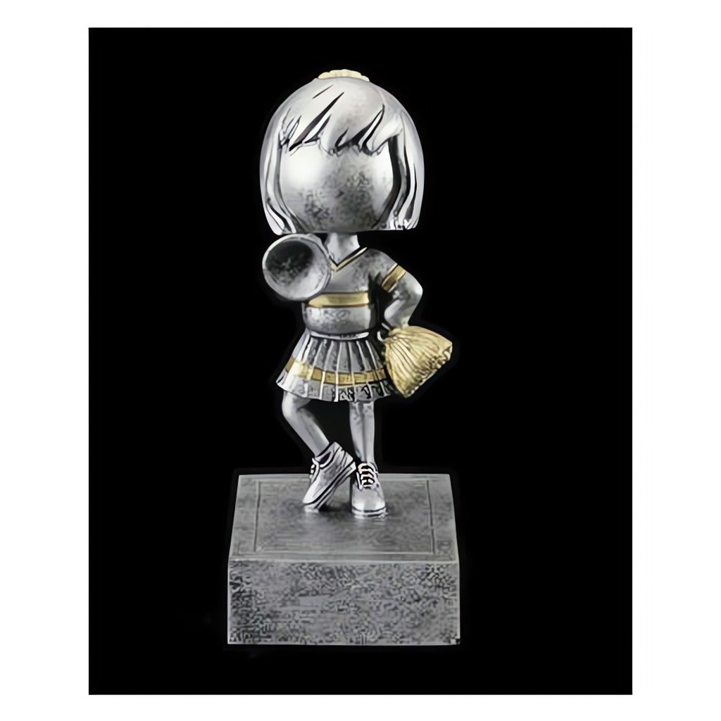 Cheerleading Bobblehead Trophies No Face
