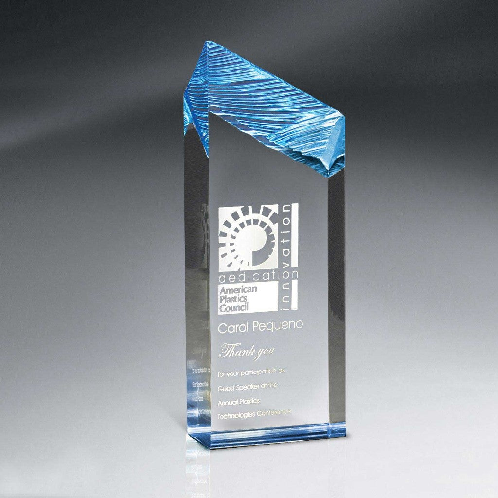 Blue Chisel Carve Tower Award