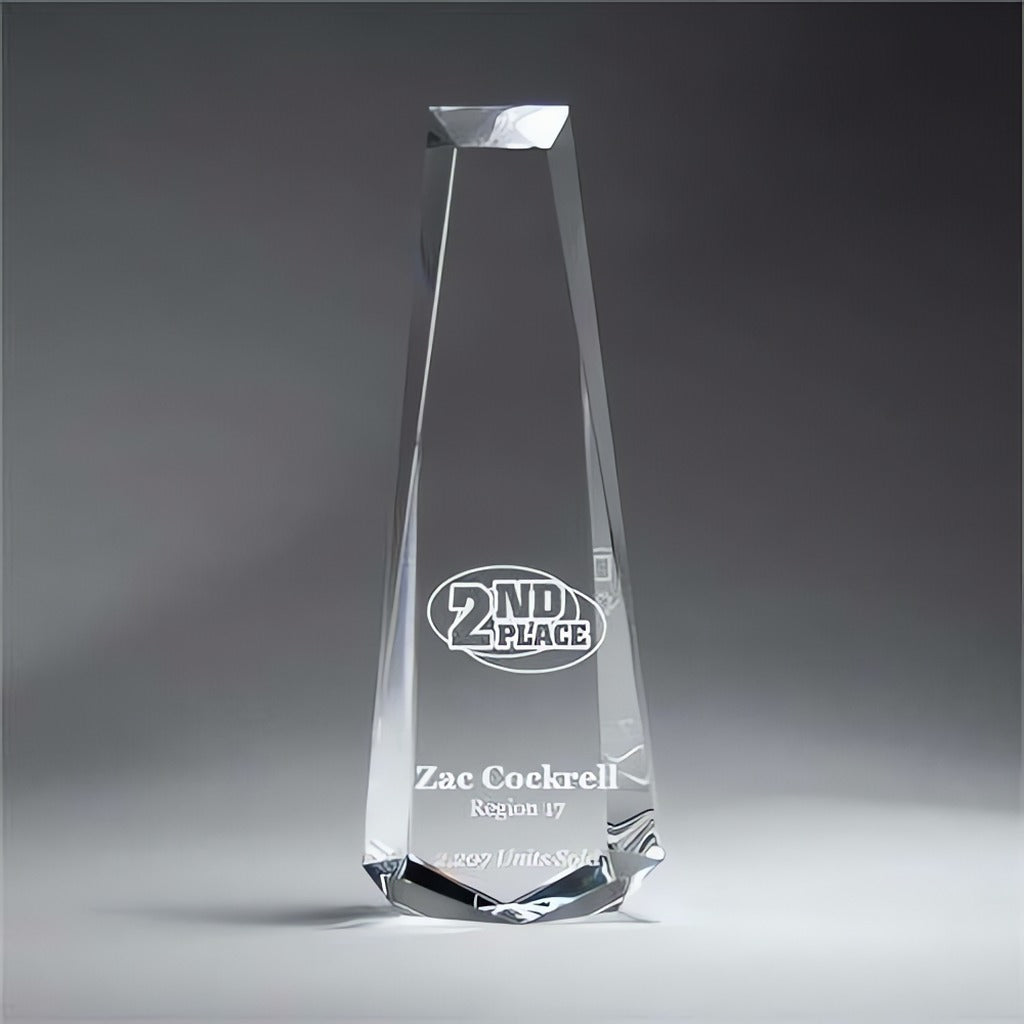 Crystal Tapered Monolith