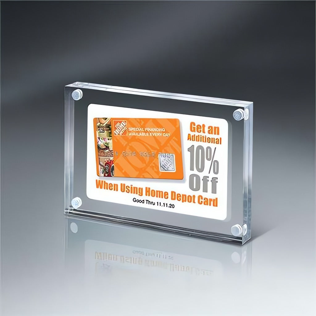 Lucite Magnetic Entrapment with Engraving