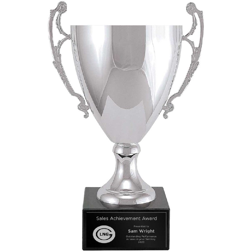 Silver Metal Trophy Cup