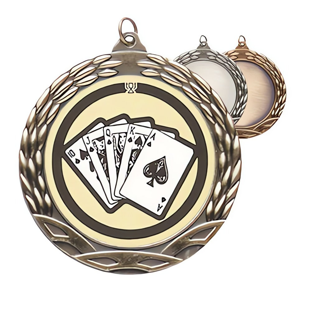 Poker Insert Medals