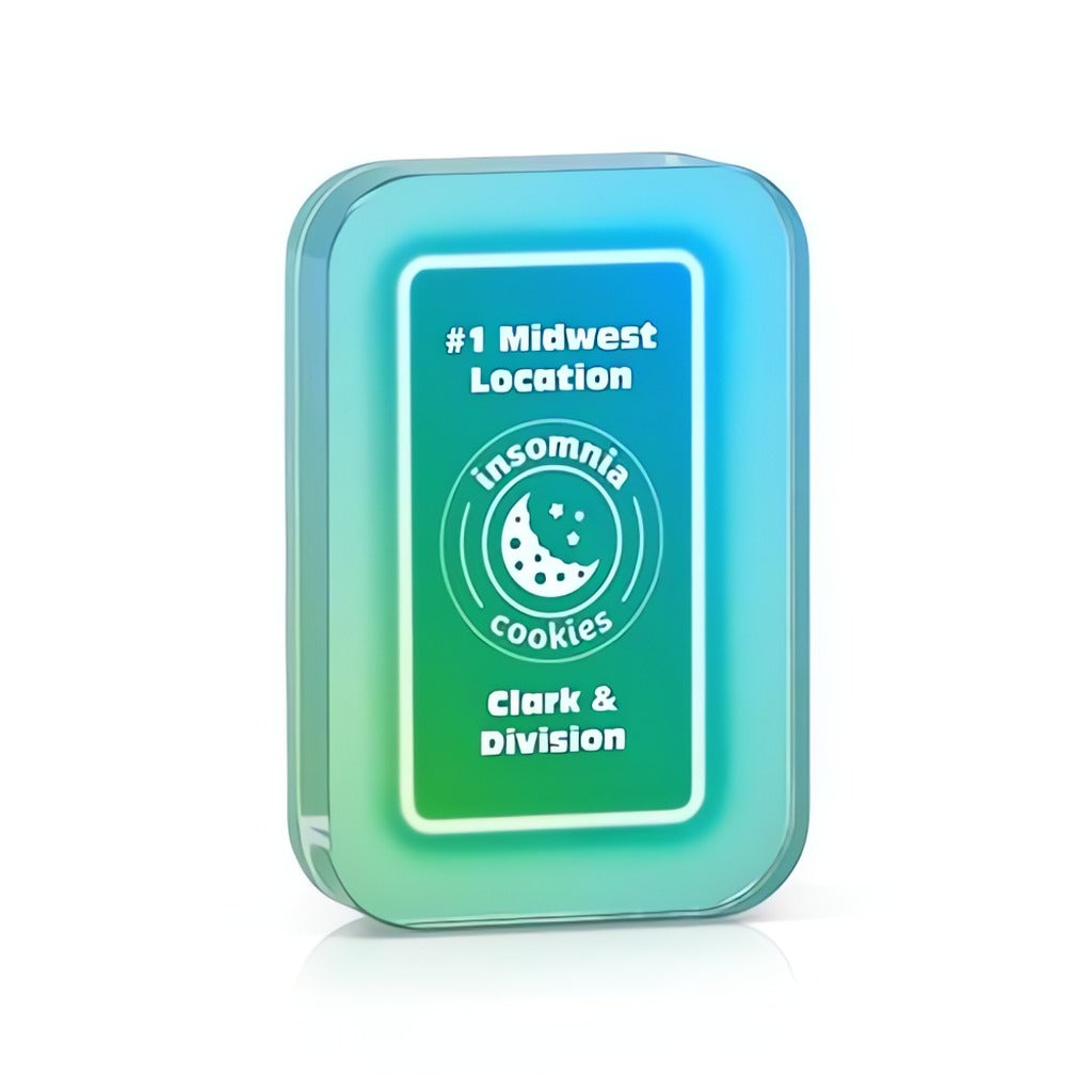 Rounded Acrylic Highlighter Award