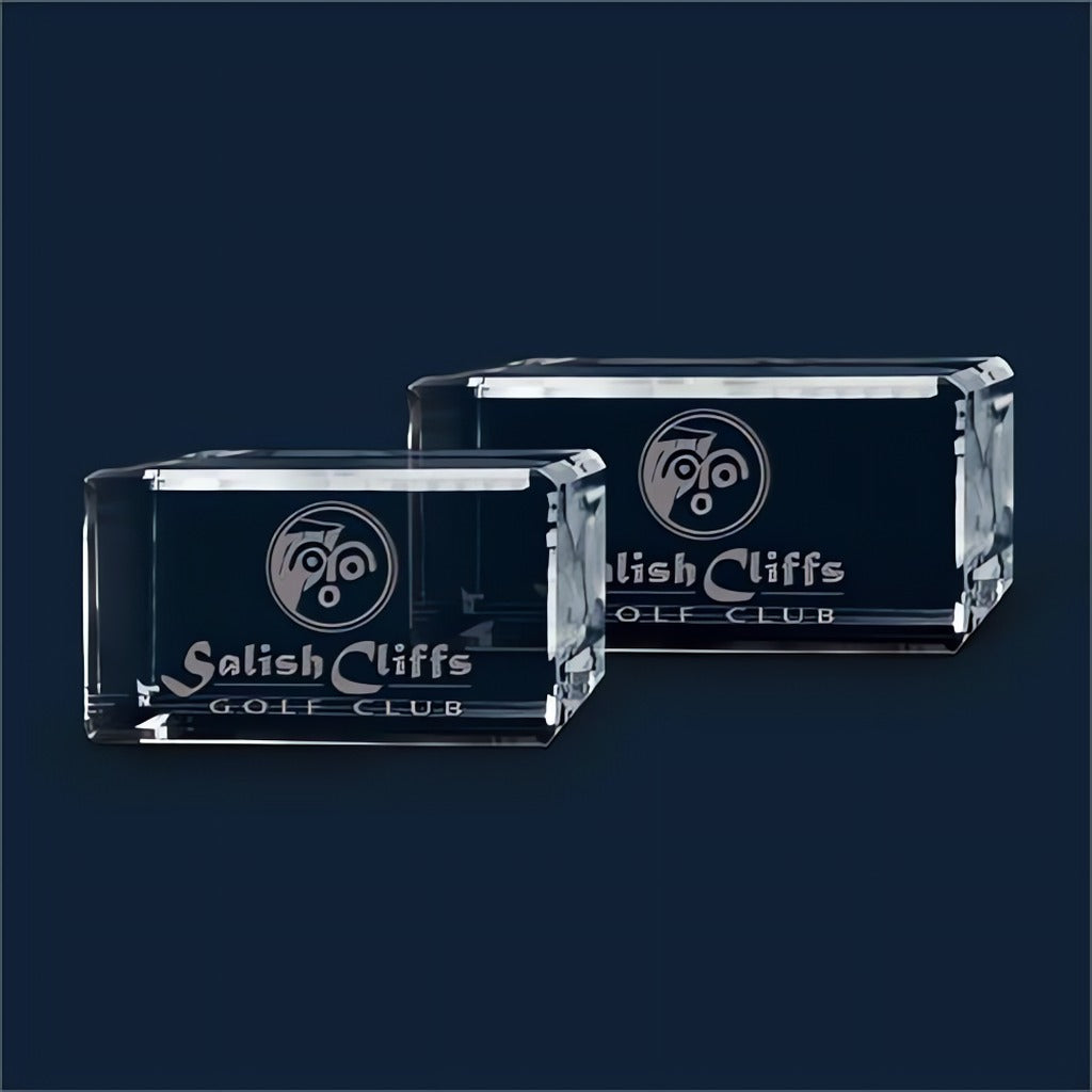 Horizontal Astound Crystal Award