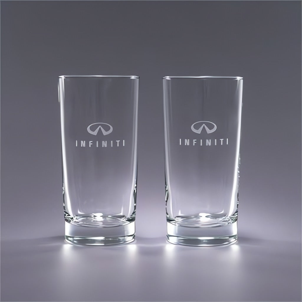 13oz Deluxe Highball Glass: Traveler Case Set of 2