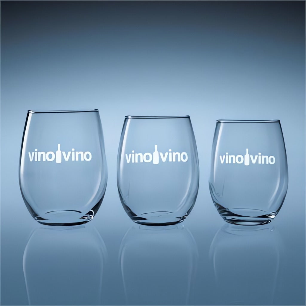 15oz. Trendsetter Stemless Wine: Blown Glass Bulk