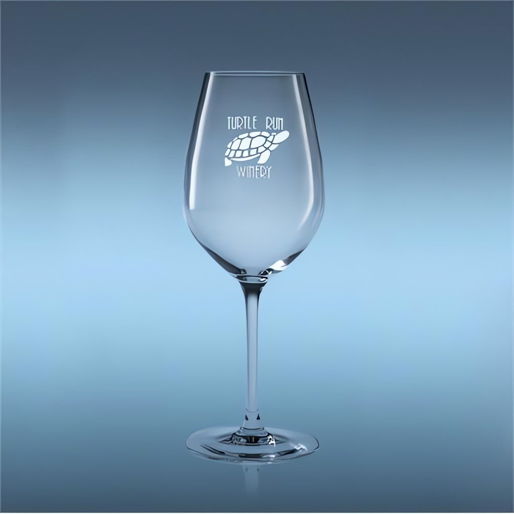 16oz. Domaine Tulip White: Blown Crystal Set of 4