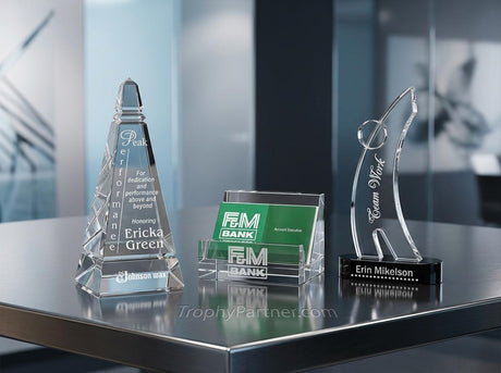 Crystal Award Trophies