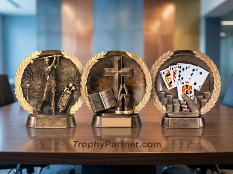 Round Resin Trophies