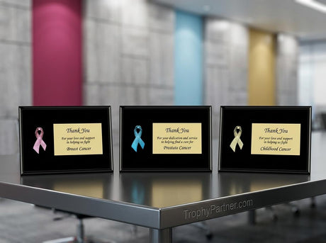 Awareness Ribbon Plaques