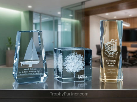 Custom 3D Crystal Awards