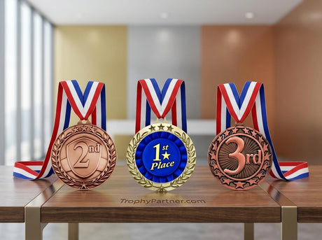 1st, 2nd, & 3rd Place Medals