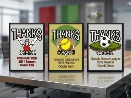 Coach Plaques