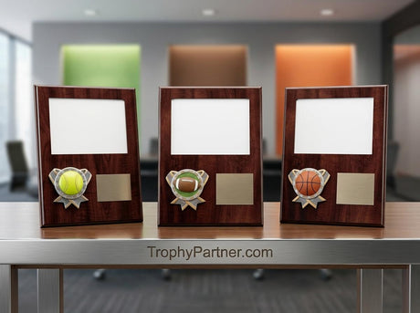 Sports Themed Photo Plaques