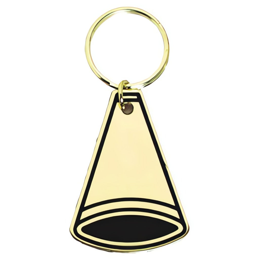 Cheerleading Brass Key Chain Medals