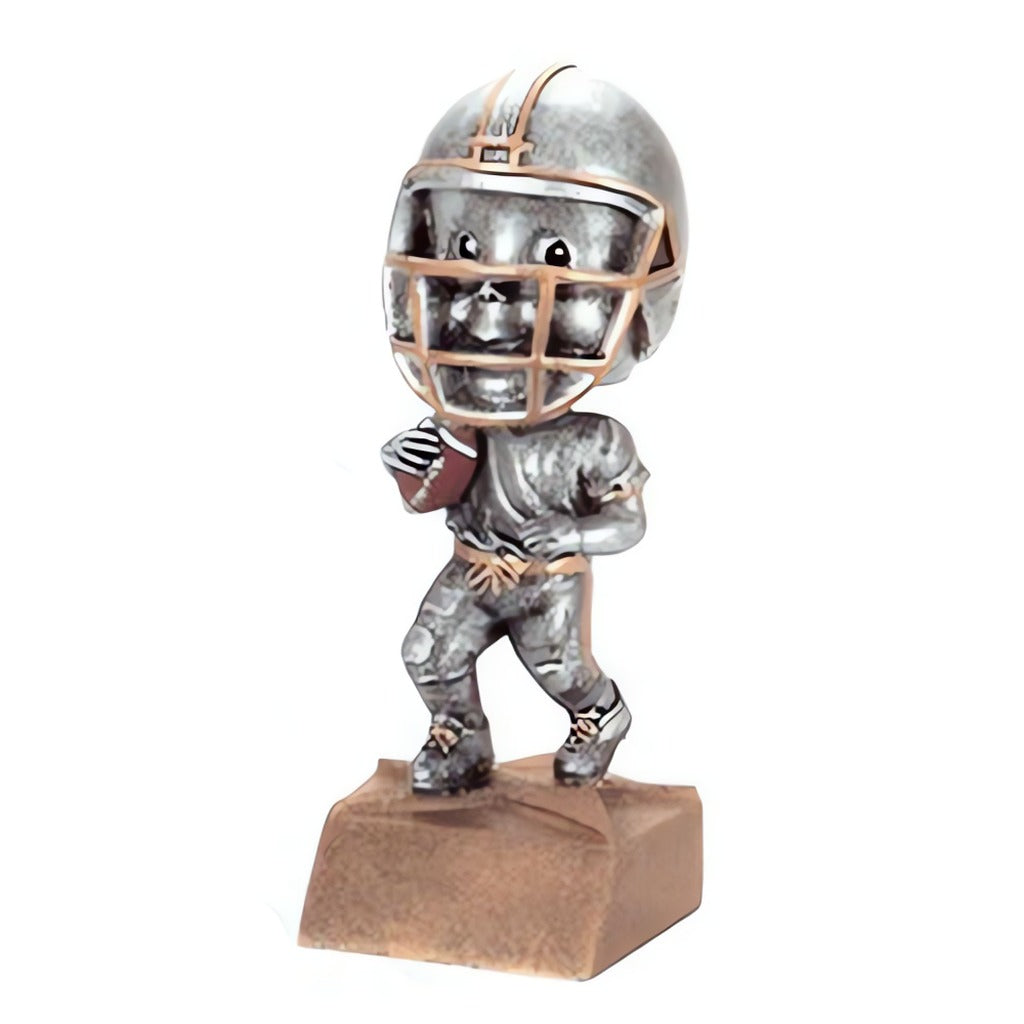 Football Bobblehead Trophy with Face
