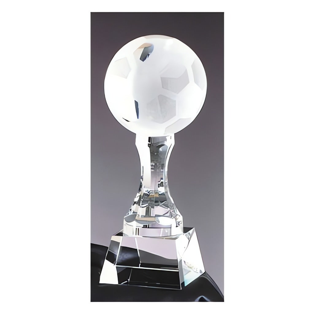 Crystal Soccer Ball Trophies