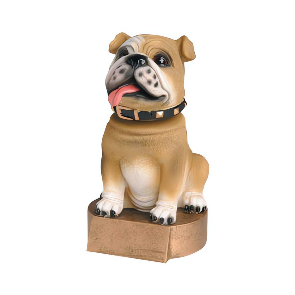 Brown Bulldog Bobblehead Trophies