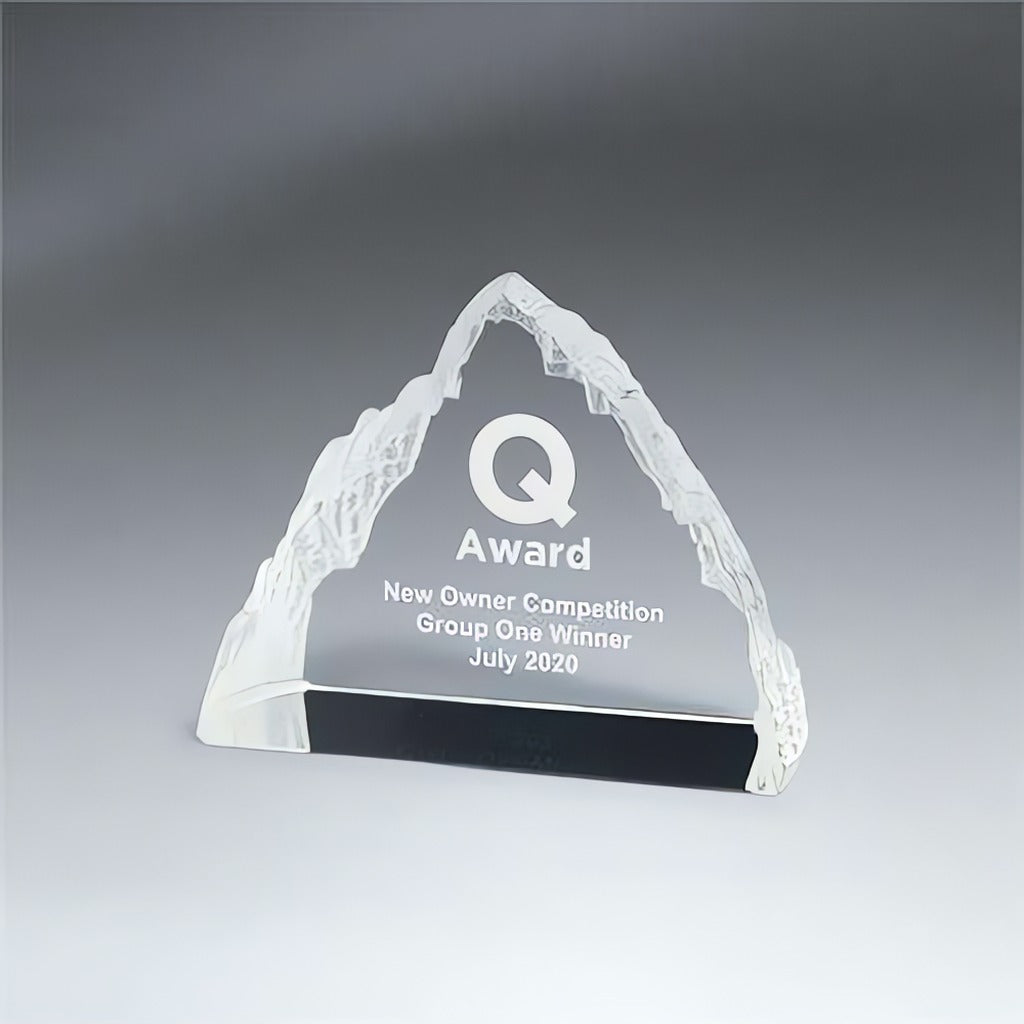 Crystal Iceberg Award Small