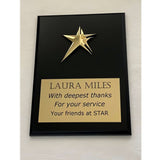 Metal Star Plaques