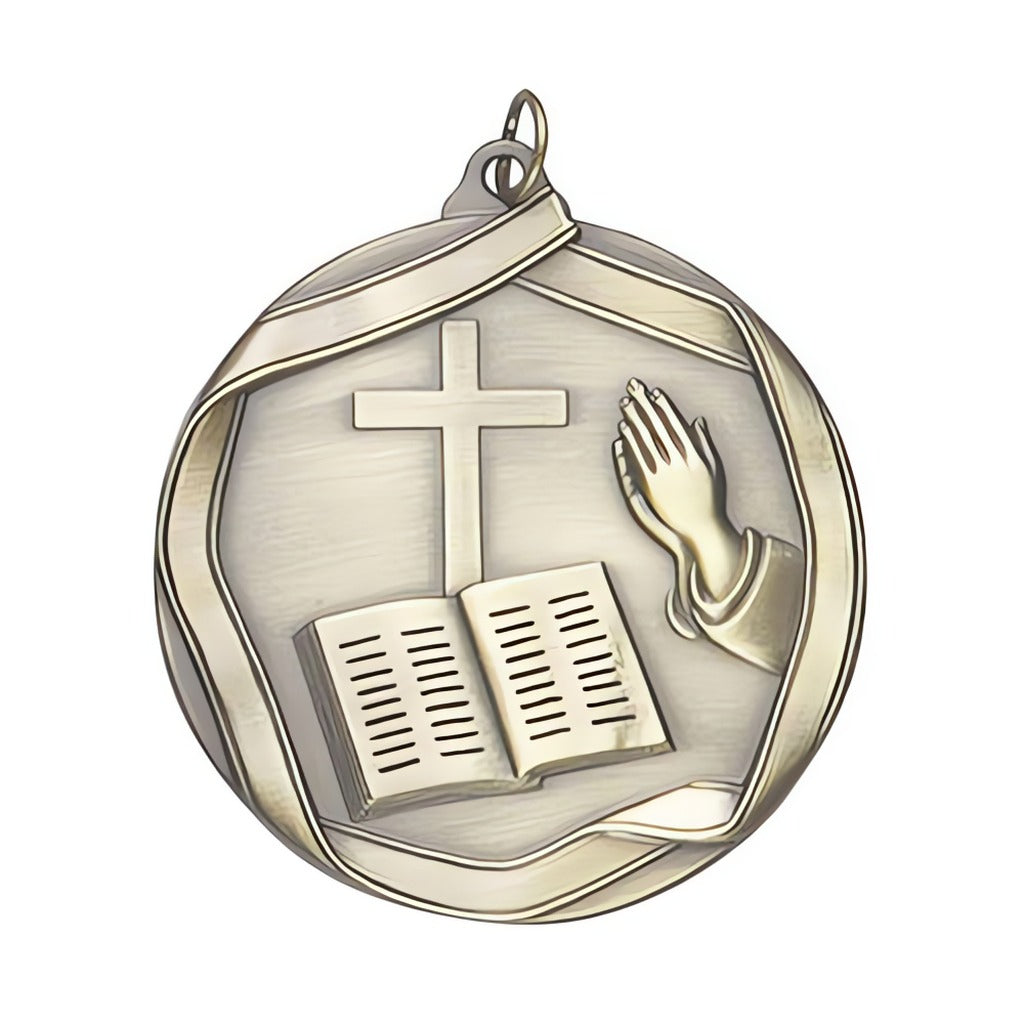 Religion Church Die Cast Medals