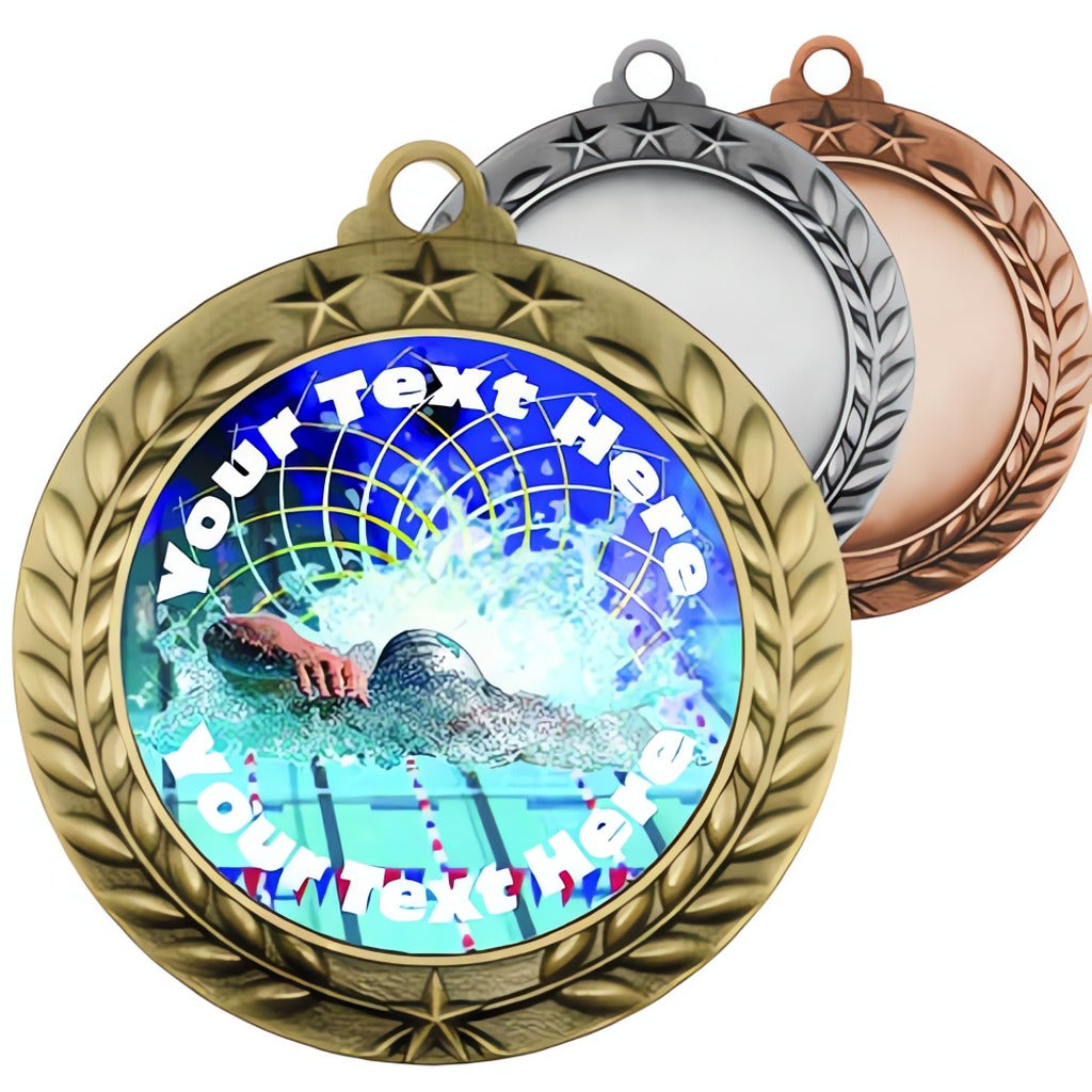 Swimming Insert Medals