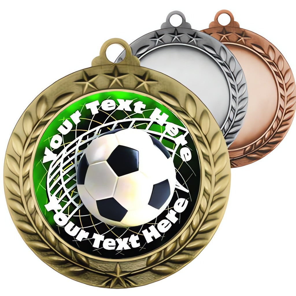 Soccer Insert Medals