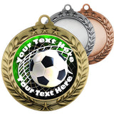 Soccer Insert Medals
