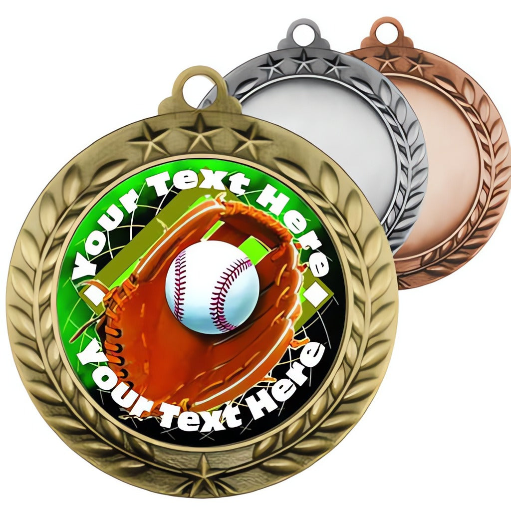 Baseball Insert Medals