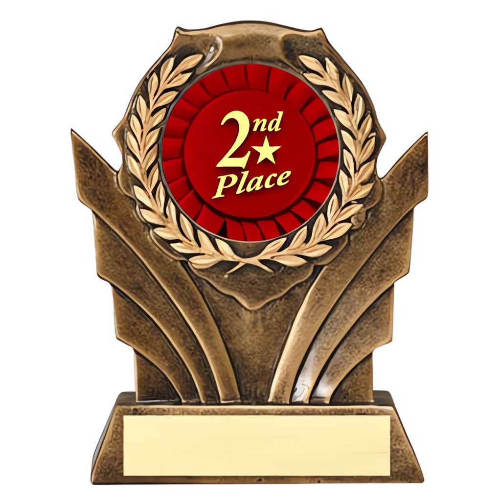 Second Place Insert Trophies