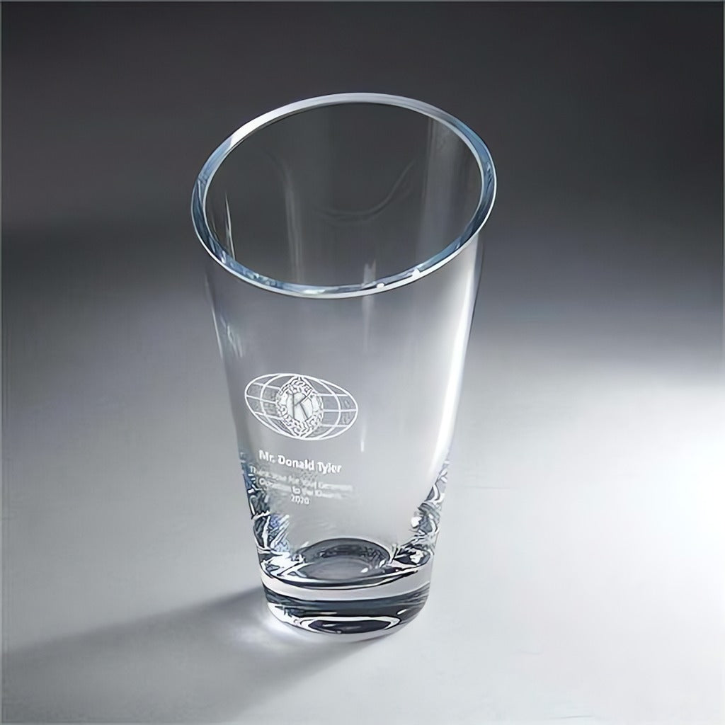 Slant Top Vase