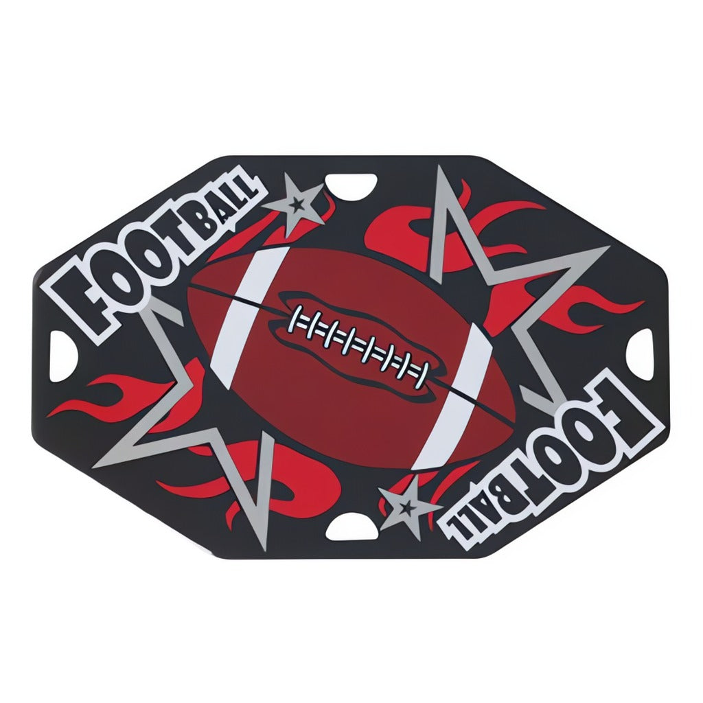 Football Street Tag Medals