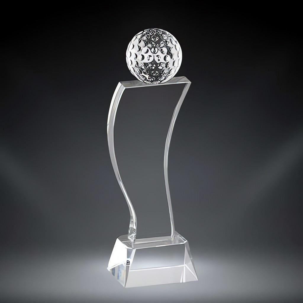 Golf Crystal Tower Trophies