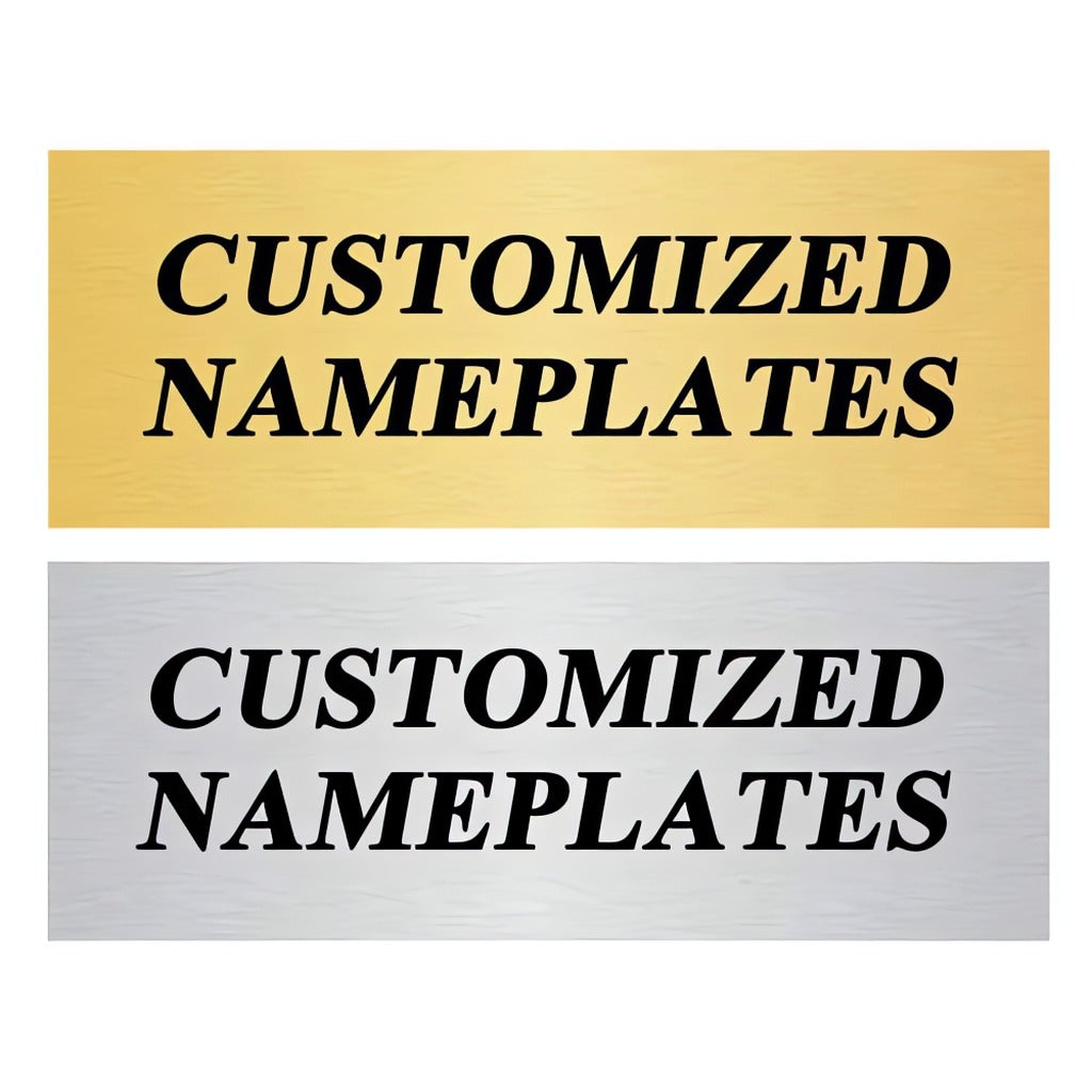 Custom Name Plates | Trophy Plates