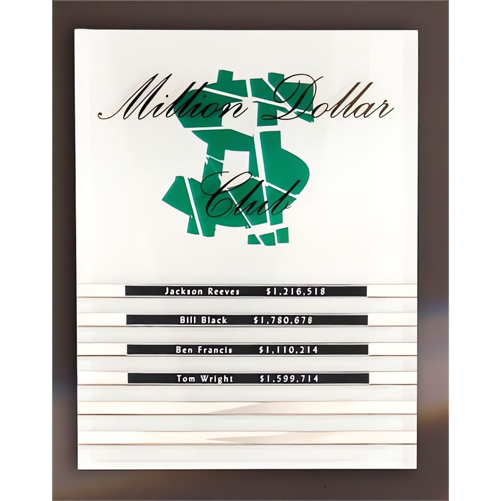 Acrylic Pilaster Plaque
