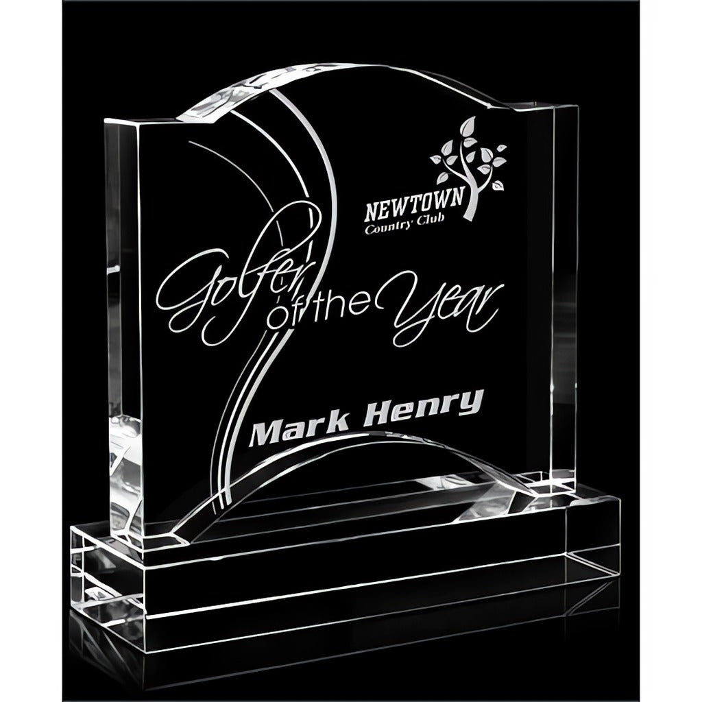 Crystal Arch Award Trophy