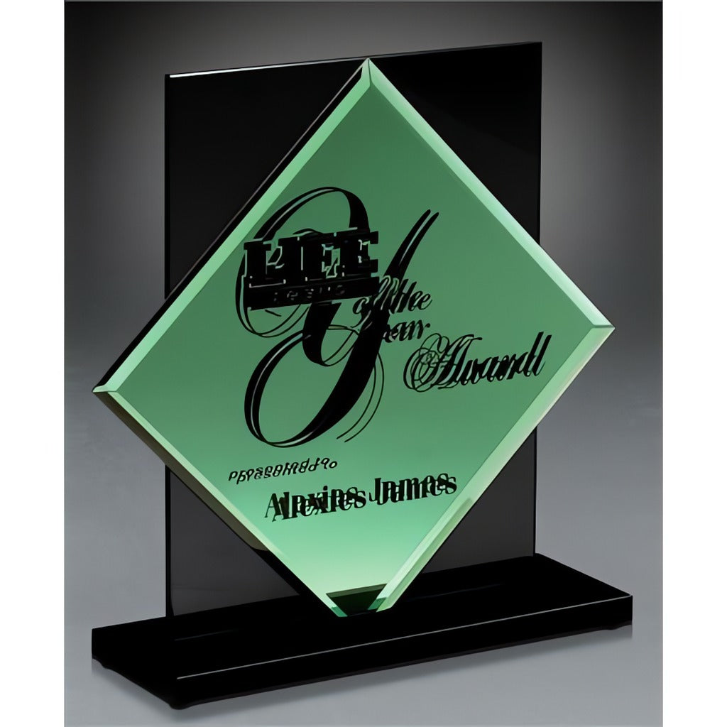 Emerald Diamond Award Trophy