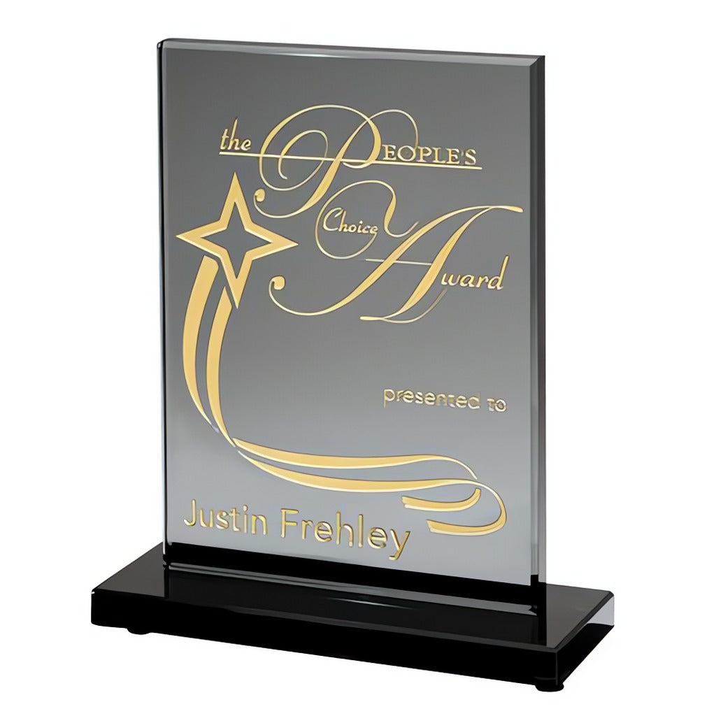 Obsidian Award Trophy