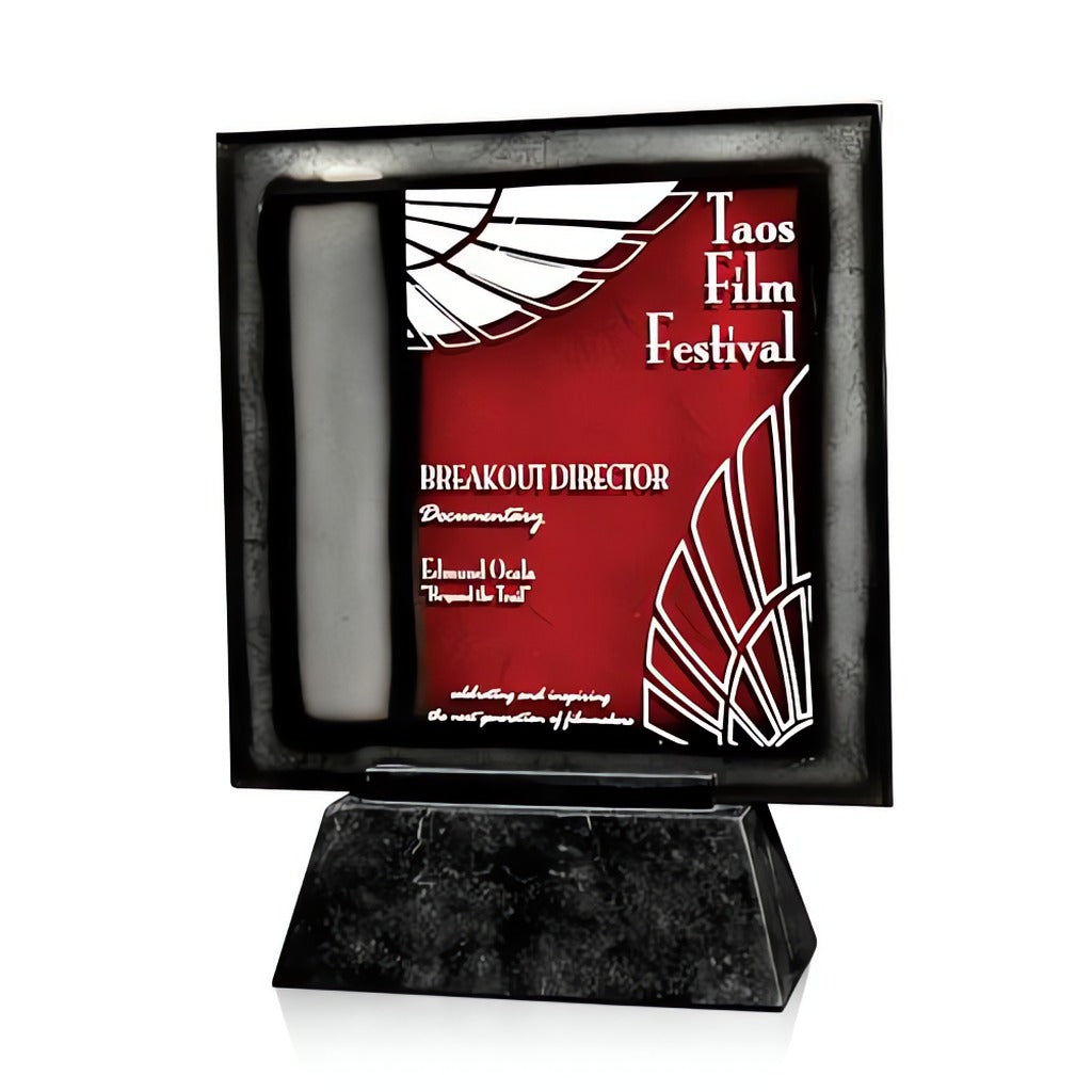 Radiant Ruby Art Glass Award