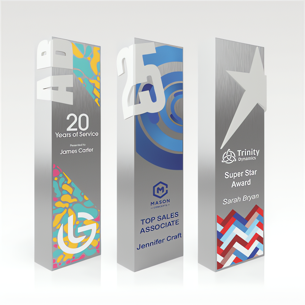 Rectangular Aluminum Award