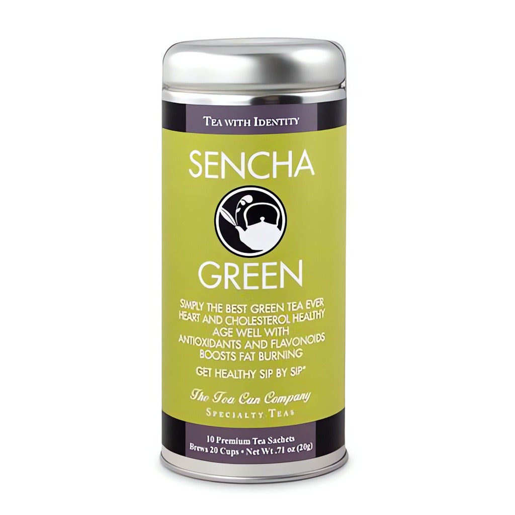 Tea Can Company Sencha Green Tall Tin