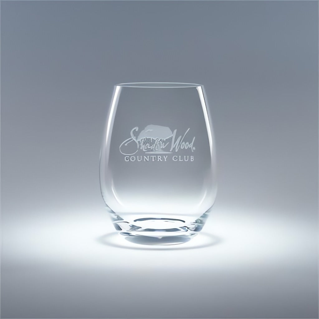 15.25 oz Elite White Stemless Set of 4