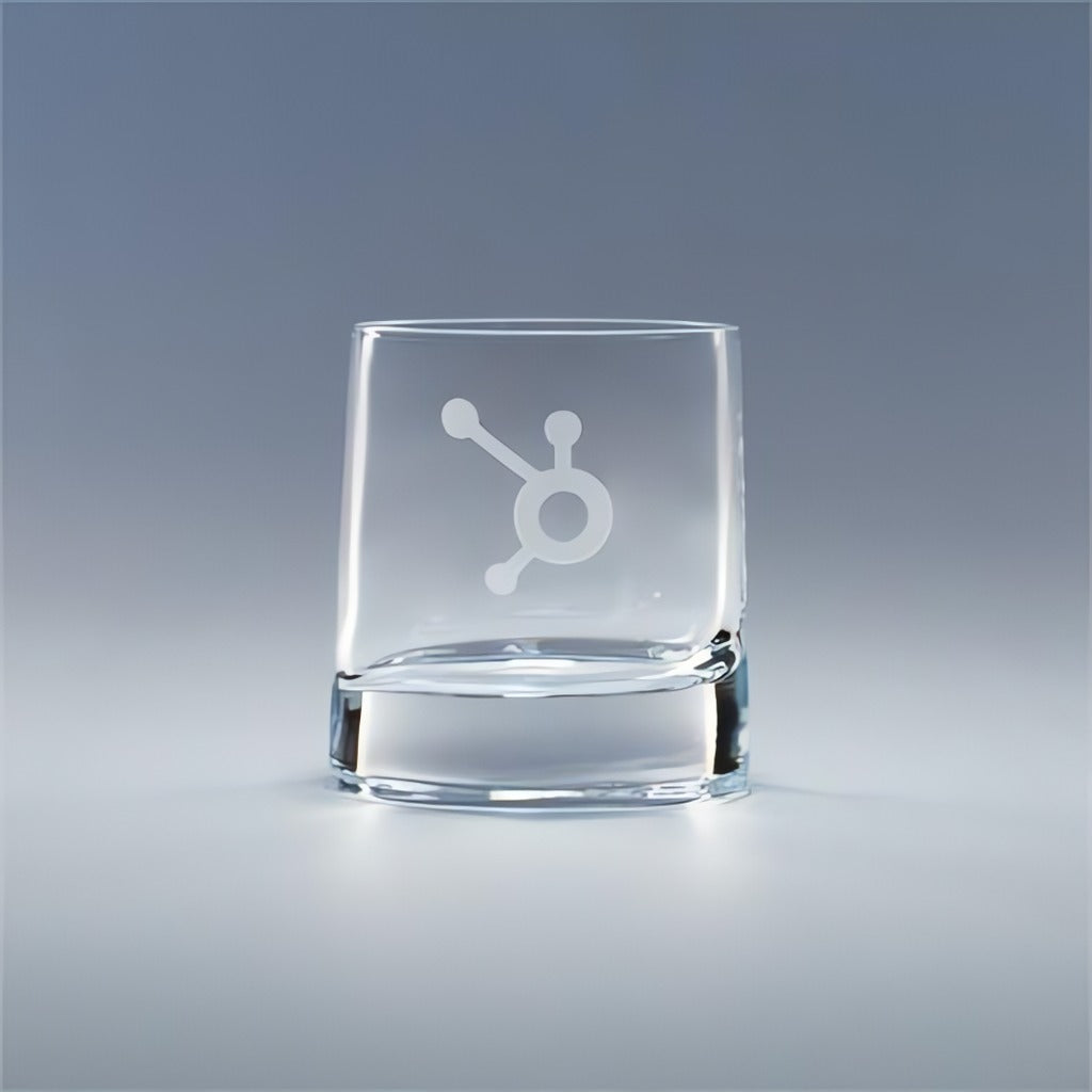 8.75oz. Elliptic Whiskey: Blown Crystal Set of 2