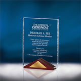 Crystal Plaque Award