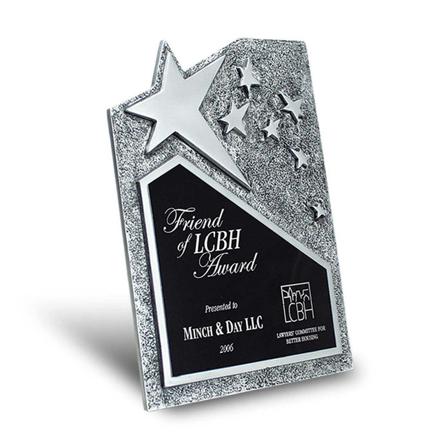 Star Cast Self-Standing Plaque