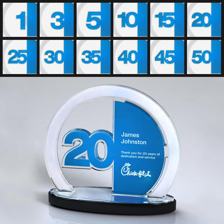 Anniversary Achievement Award 1 Year