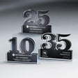 Anniversary Freestanding Two Digit Black 10 Years