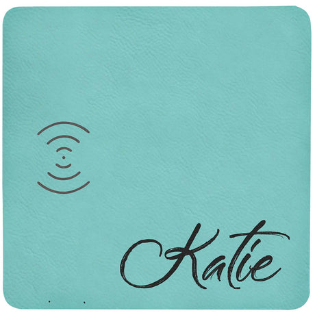 Leatherette Wiereless Phone Charging Mat with USB Cord