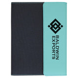 Canvase Portfolio with Leatherette Accent
