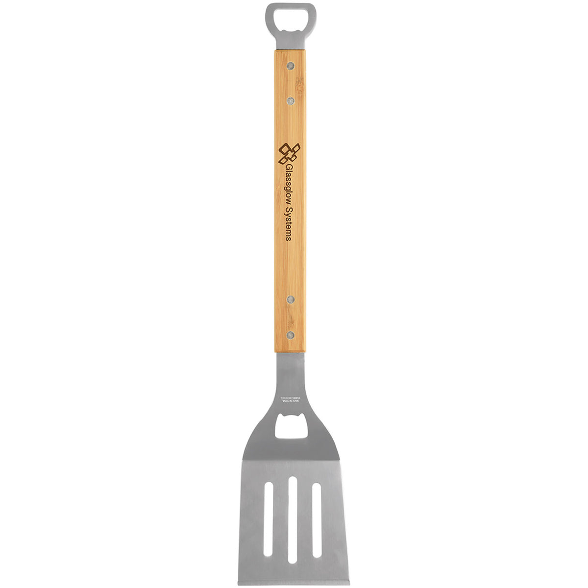 Bamboo BBQ Spatula & Bottle Openers